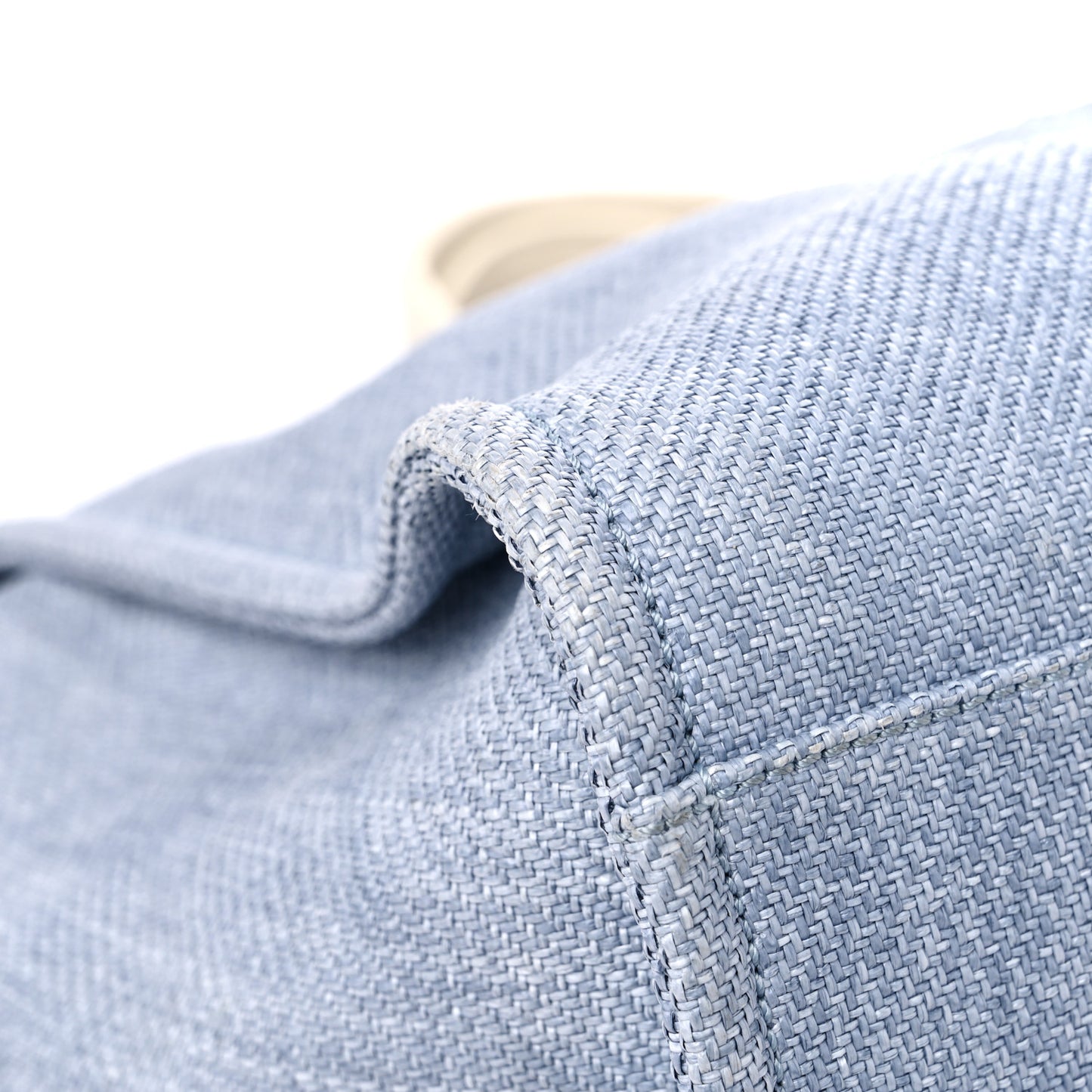 Canvas Medium Deauville Tote Denim Blue