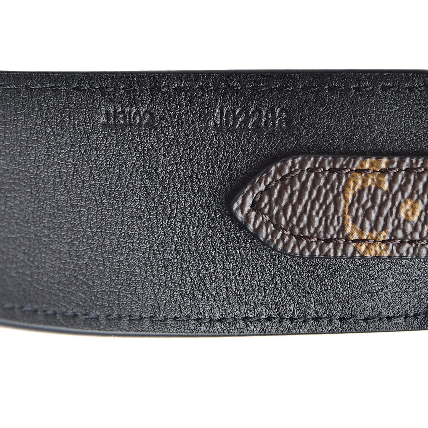Monogram Bandouliere Shoulder Strap Black