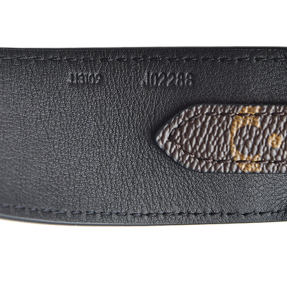 Louis Vuitton Monogram Bandouliere Shoulder Strap Black 4 of 4