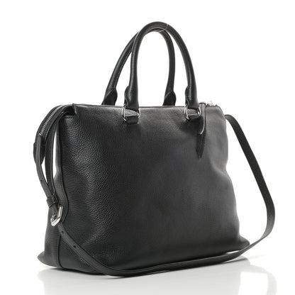 Prada Vitello Daino Tote Black 3 of 11