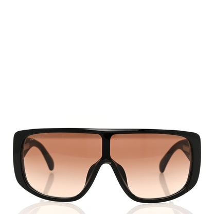 Chanel Acetate Shield Sunglasses 5495 Black 2 of 8