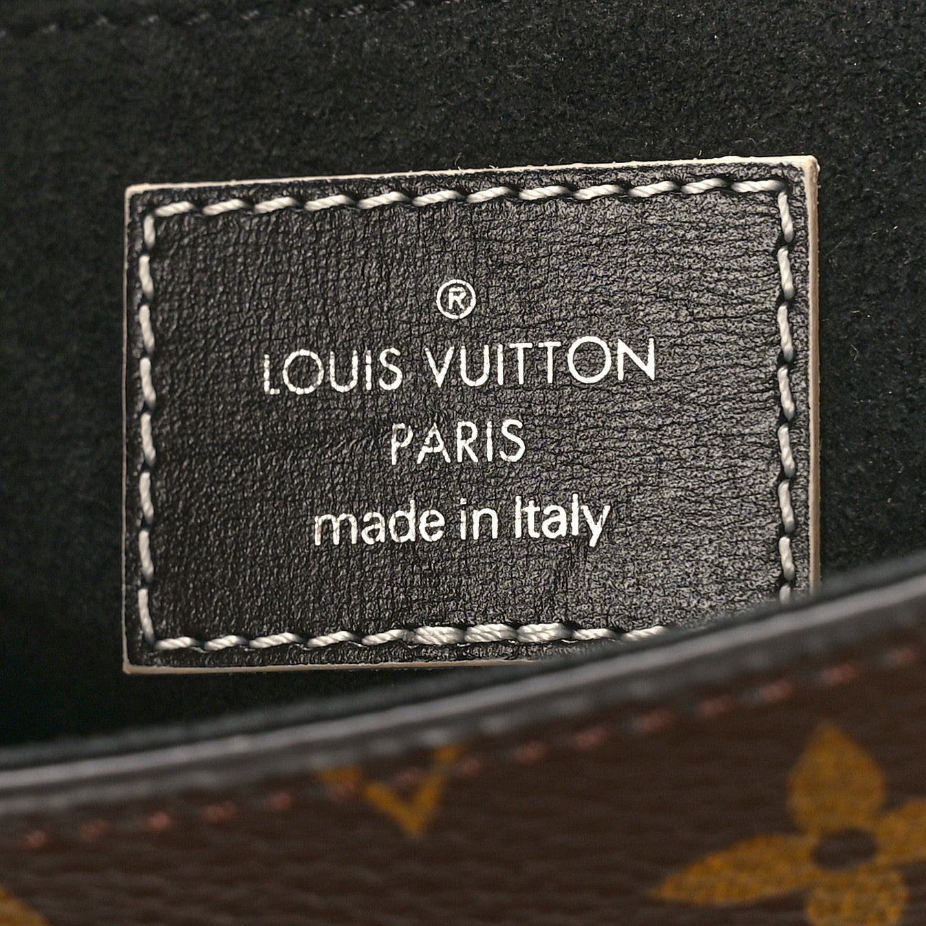 Louis Vuitton Calfskin Monogram Chain It Bag PM Black 6 of 8