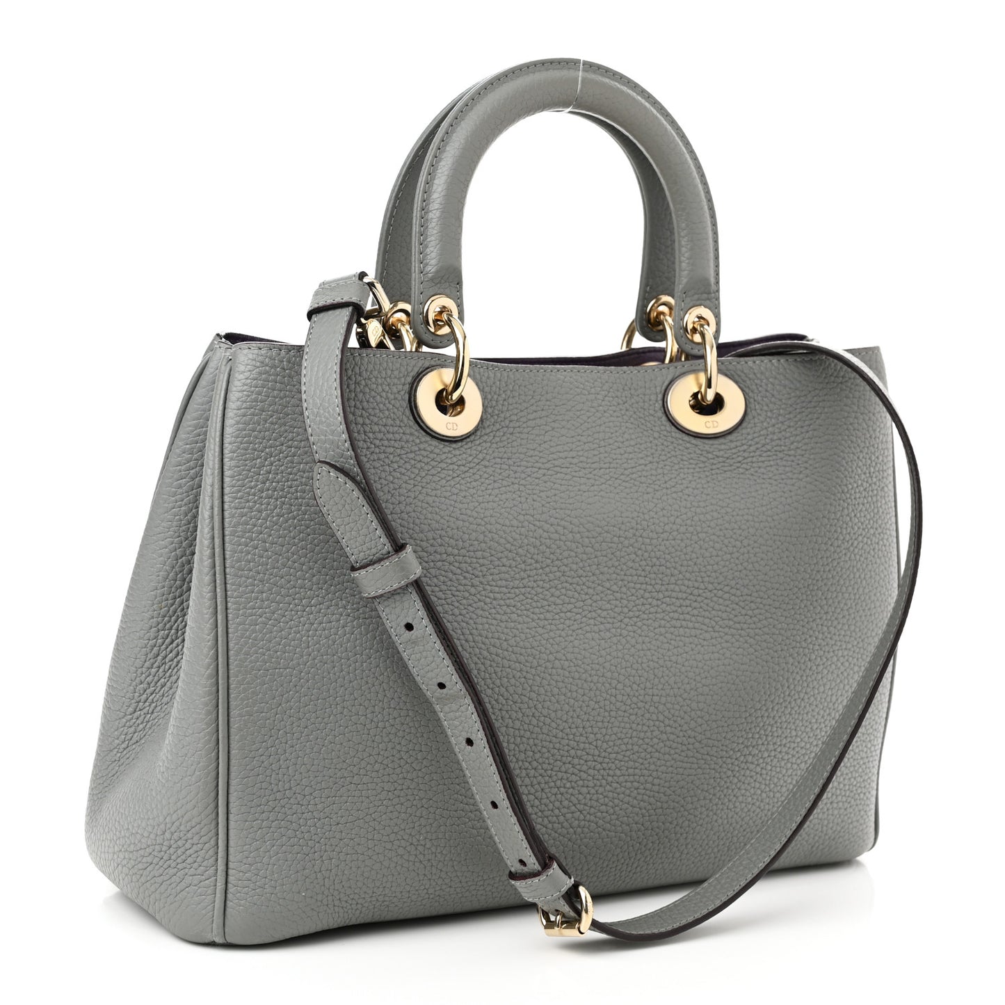 Bullcalf Medium Diorissimo Tote Gris