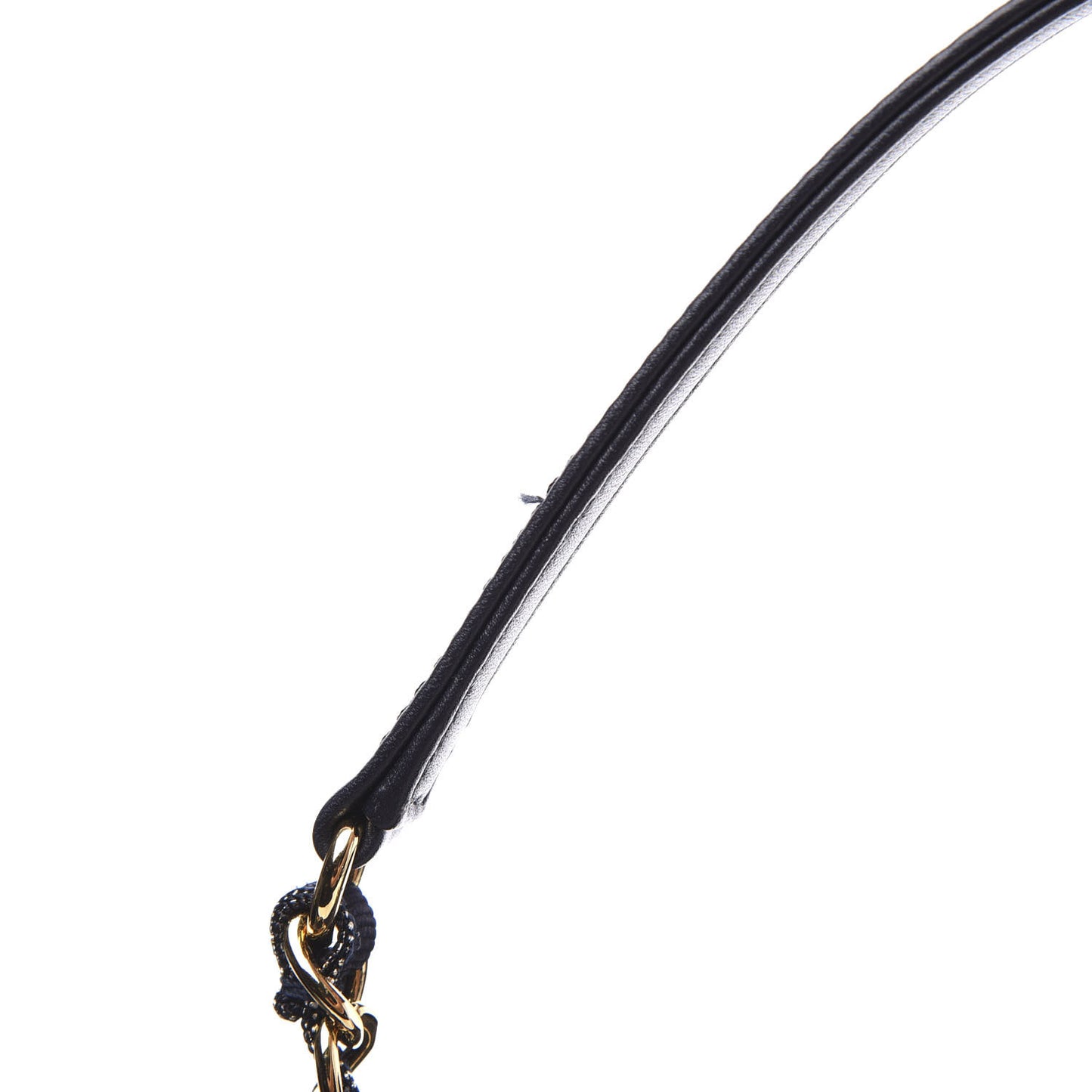 Lurex Canvas Small Deauville Tote Navy Blue Gold