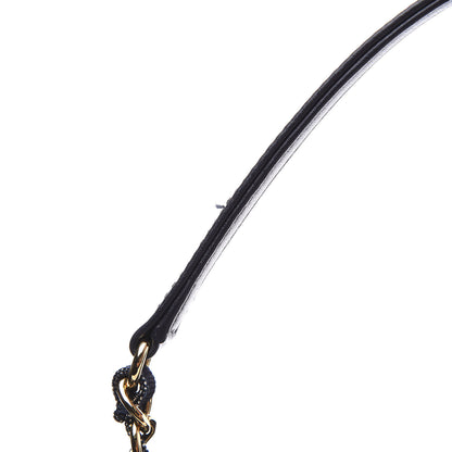 Chanel Lurex Canvas Small Deauville Tote Navy Blue Gold 10 of 11