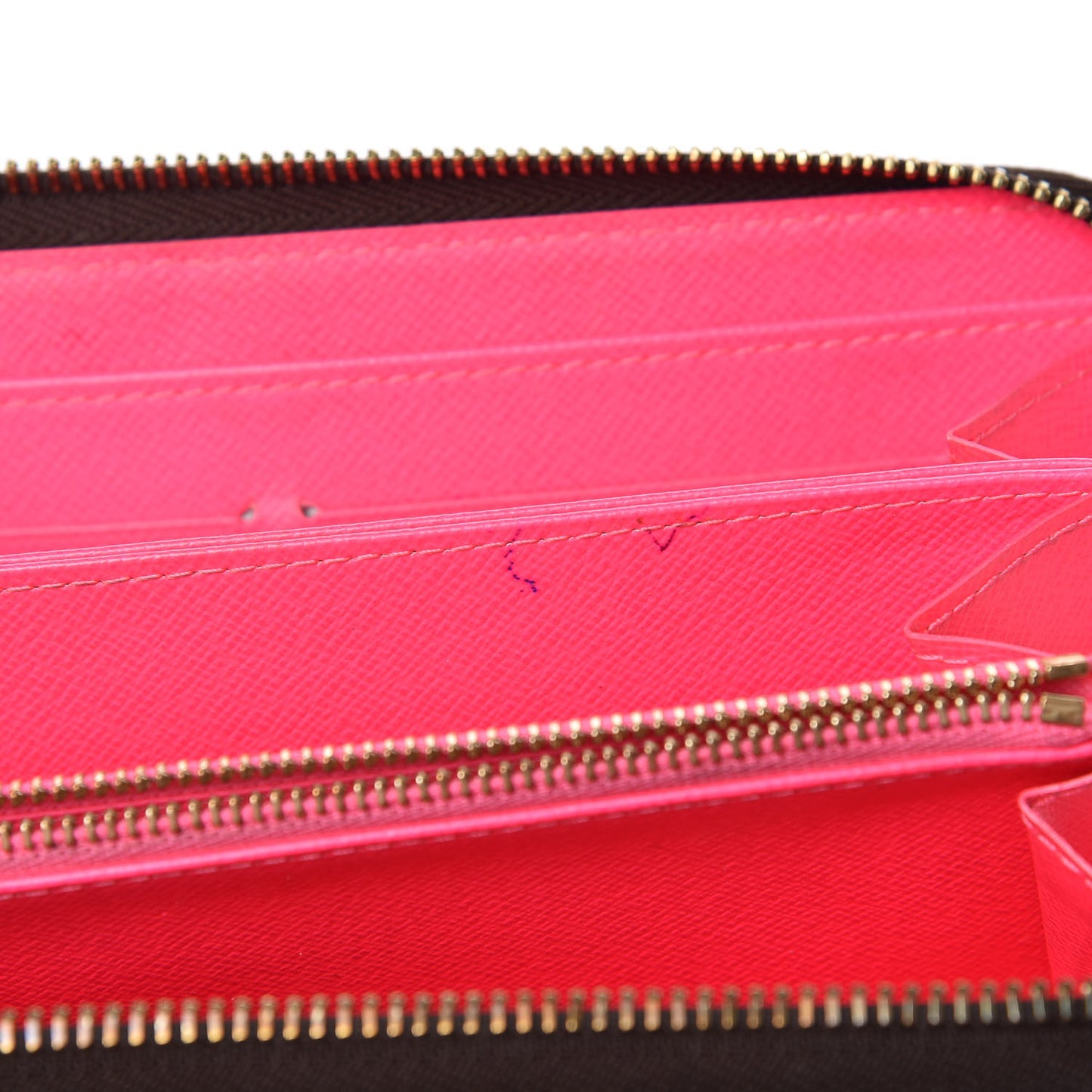 Monogram Graffiti Zippy Wallet Fuchsia