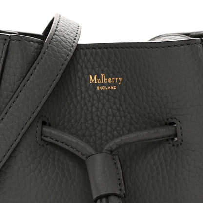 Mulberry Heavy Grain Calfskin Mini Millie Charcoal 7 of 9
