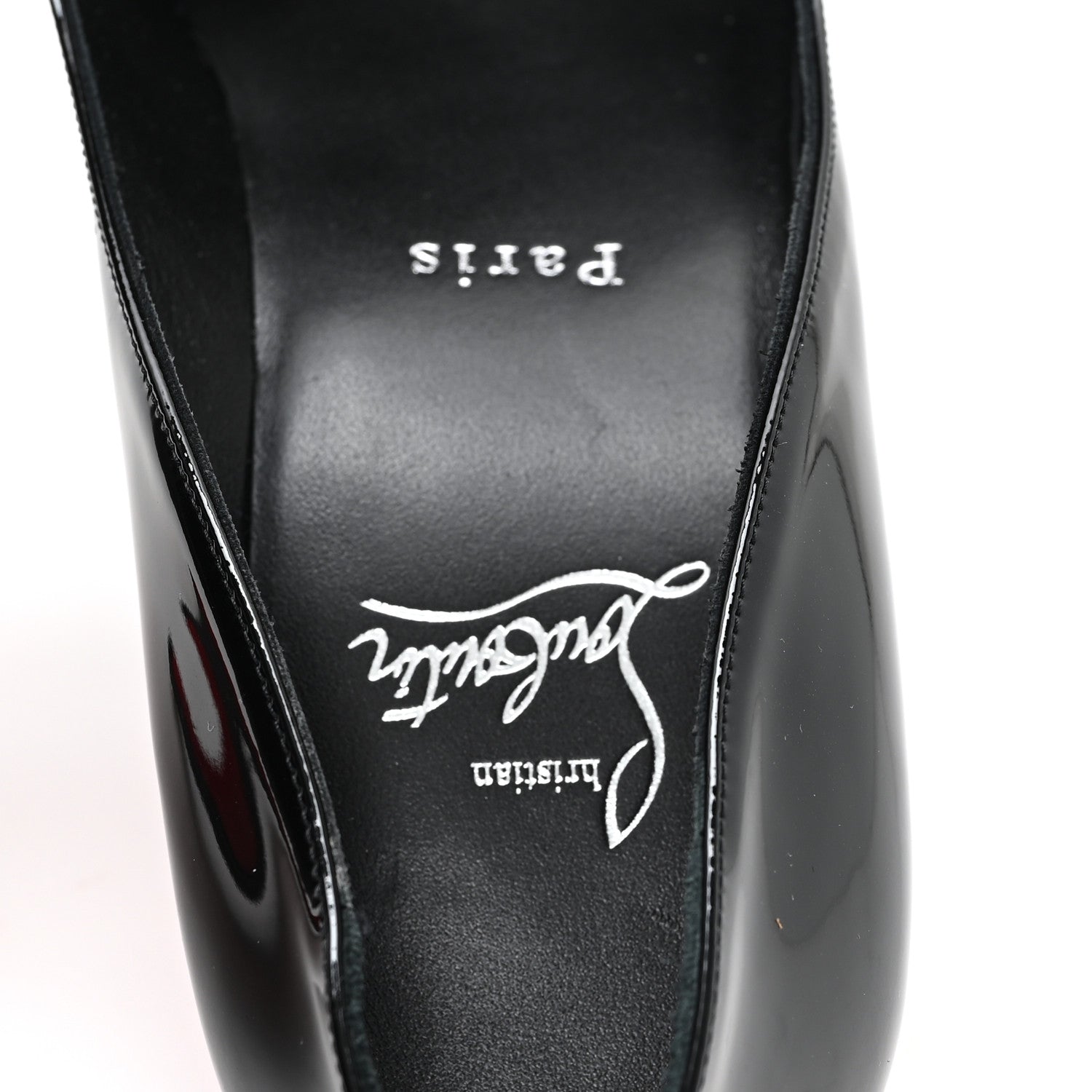 Christian Louboutin Patent So Kate 120 Pumps 39.5 Black 8 of 8