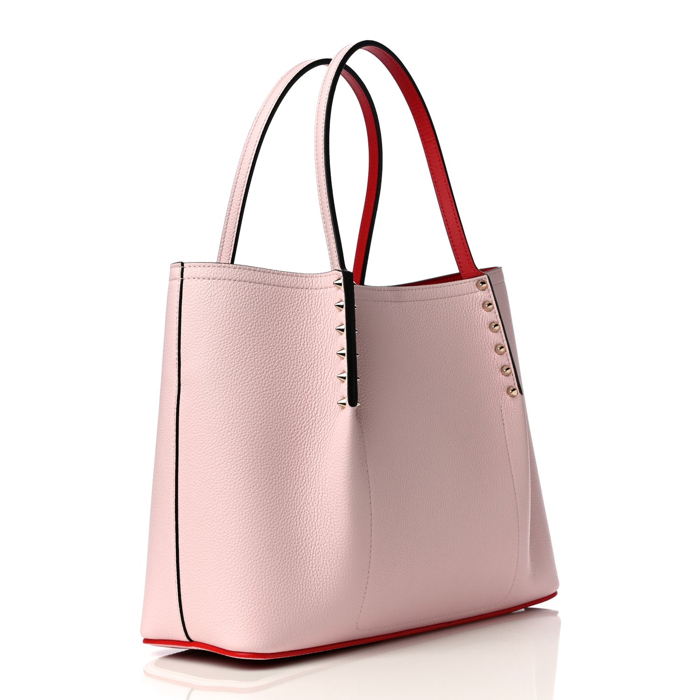 Calfskin Spiked Small Cabarock Shopper Tote Poupee