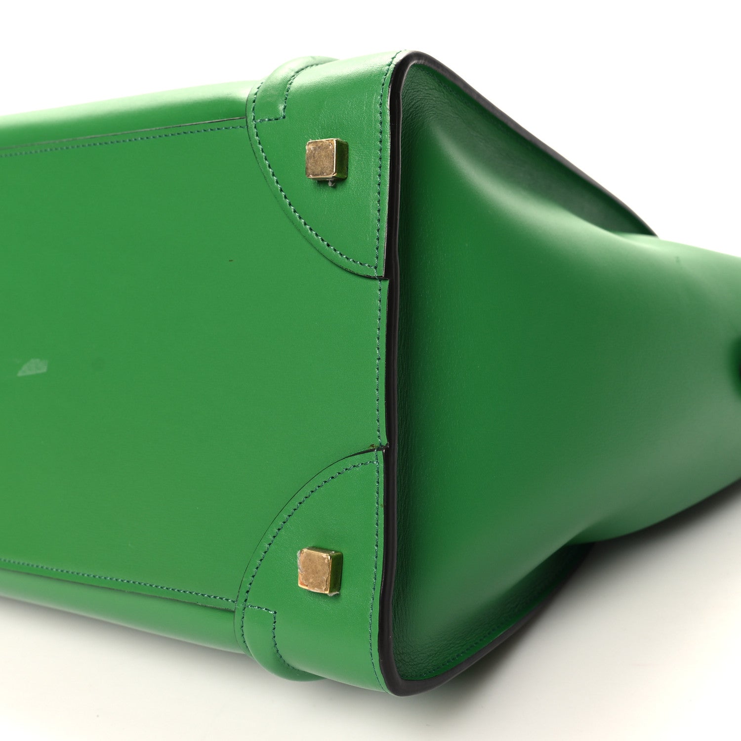 Celine Palmelato Mini Luggage Grass Green 9 of 10