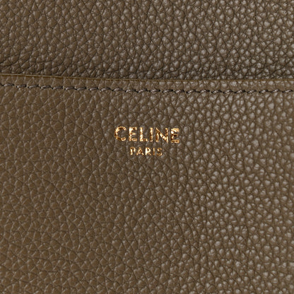 Celine Soft Grained Calfskin Sangle Bucket Bag Taupe 6 of 10