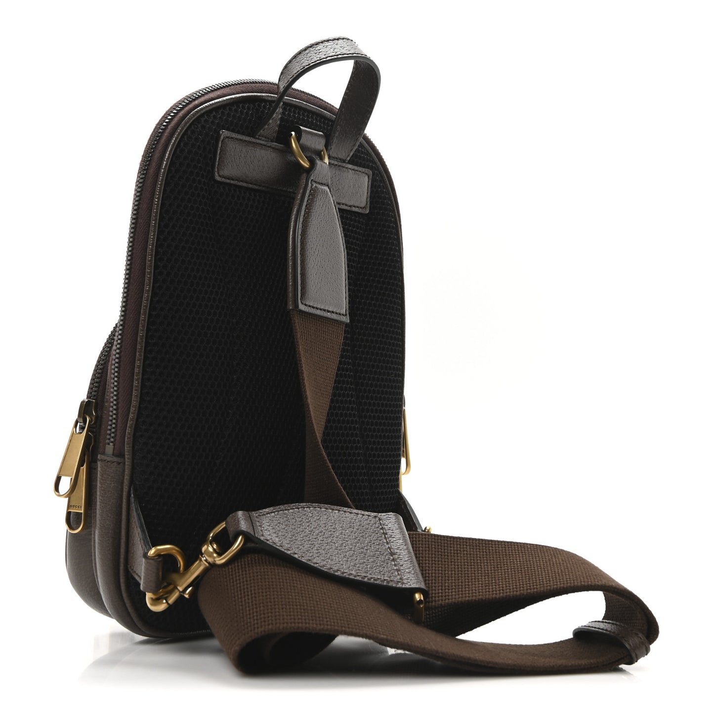 GG Supreme Monogram Web Small Ophidia Sling Backpack Beige Ebony New Acero Beige Ebony New Acero Beige Ebony New Acero
