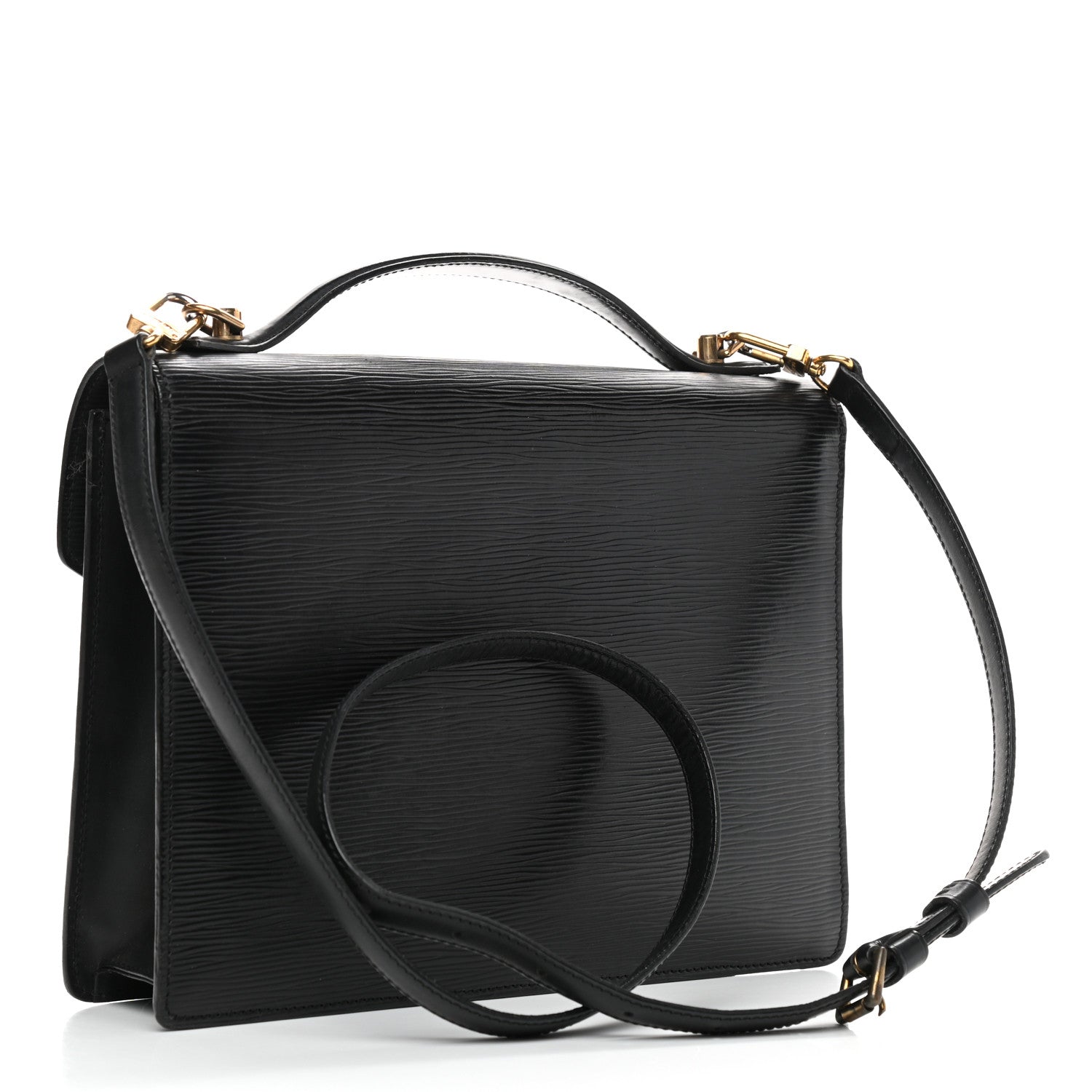 Louis Vuitton Epi Monceau Black 2 of 9