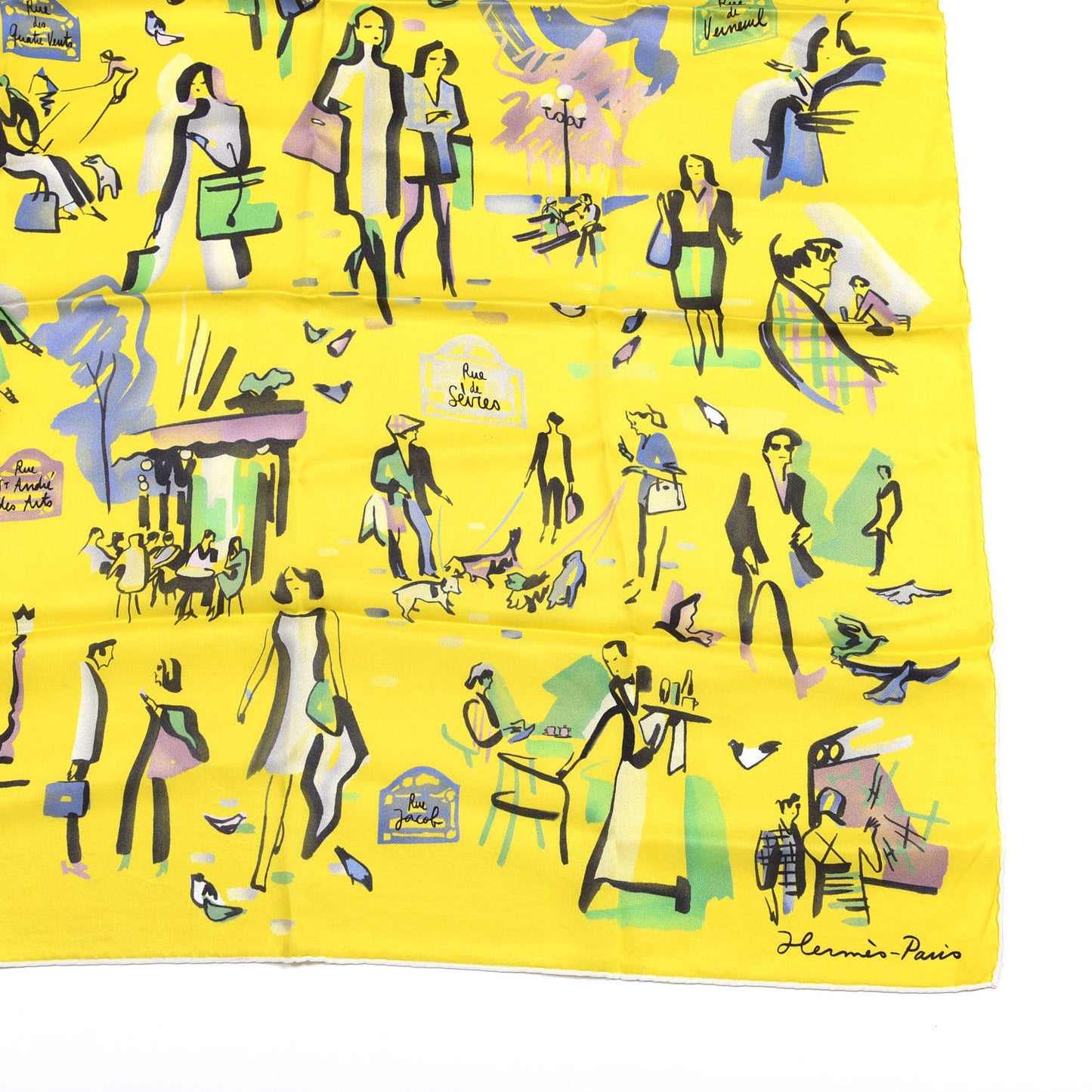 Silk Rendez Vous Rive Gauche Scarf 70