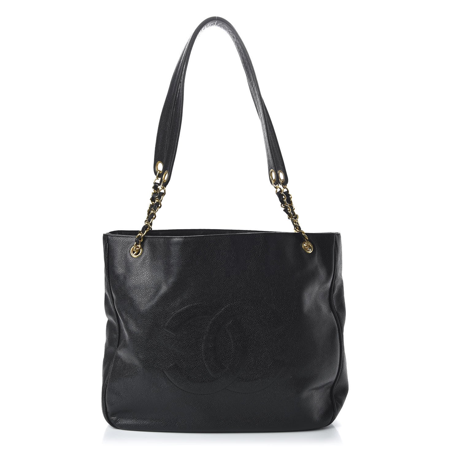 Chanel Caviar CC Shoulder Bag Black 1 of 8