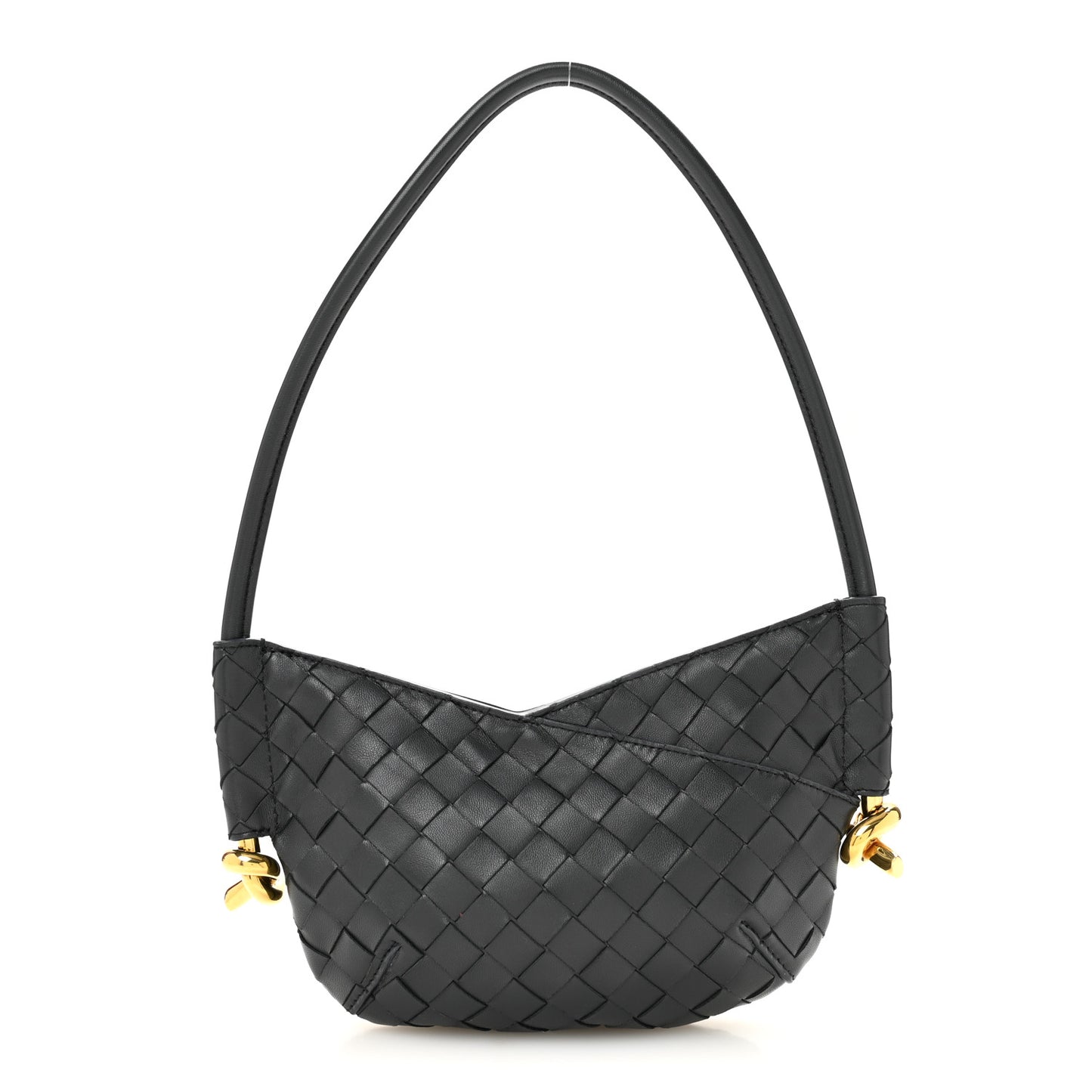 Nappa Intrecciato Mini Solstice Shoulder Bag Space