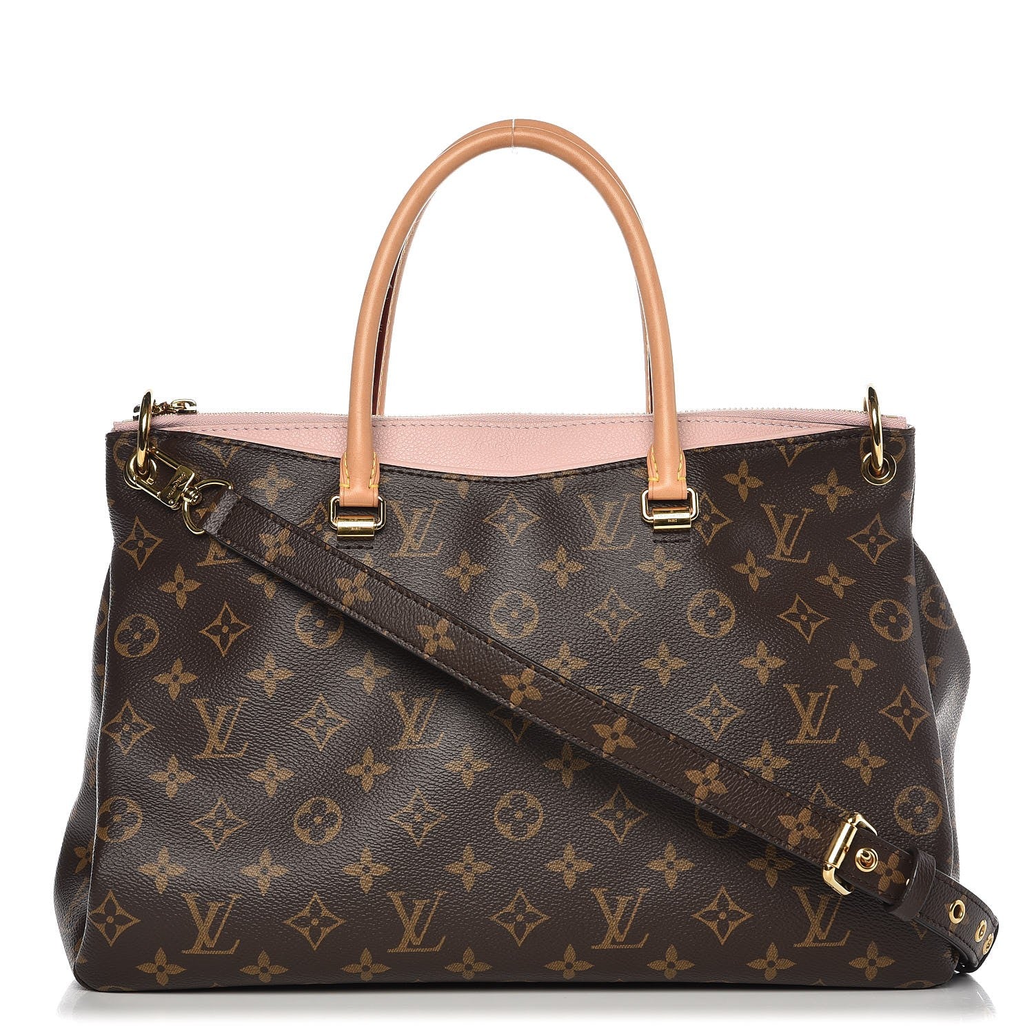 Louis Vuitton Monogram Pallas Rose Ballerine 1 of 10