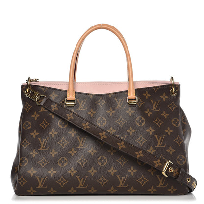 Louis Vuitton Monogram Pallas Rose Ballerine 1 of 10