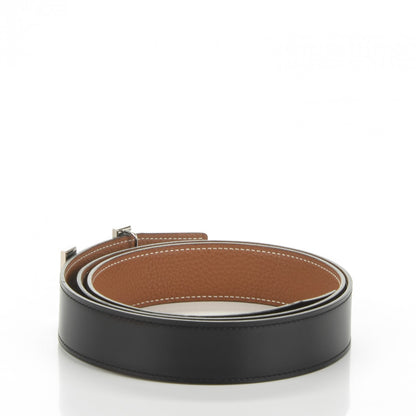Hermes Box Togo 32mm Quizz H Belt 95 Black 3 of 8