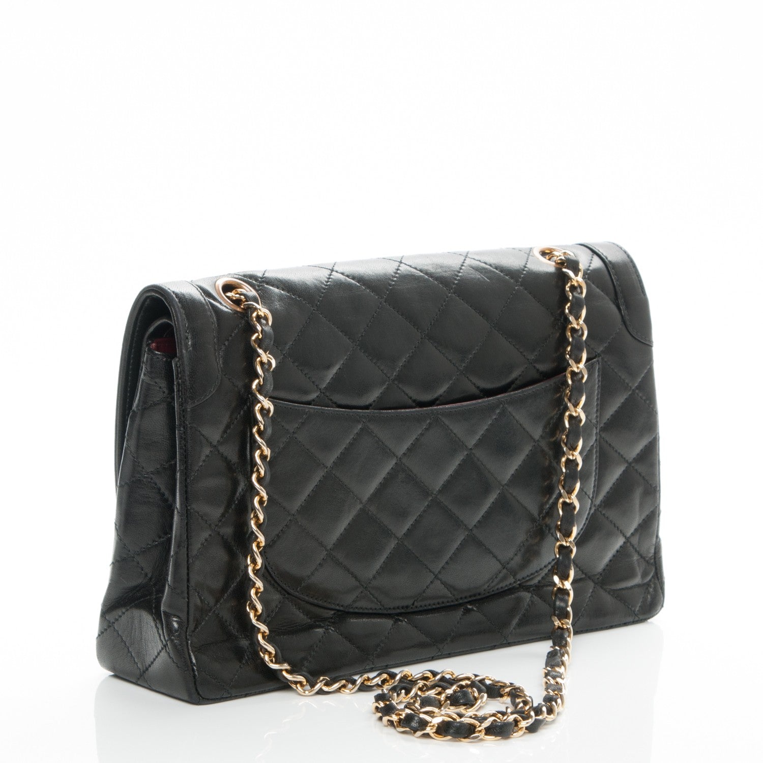Chanel Lambskin Medium Double Flap Black 3 of 8