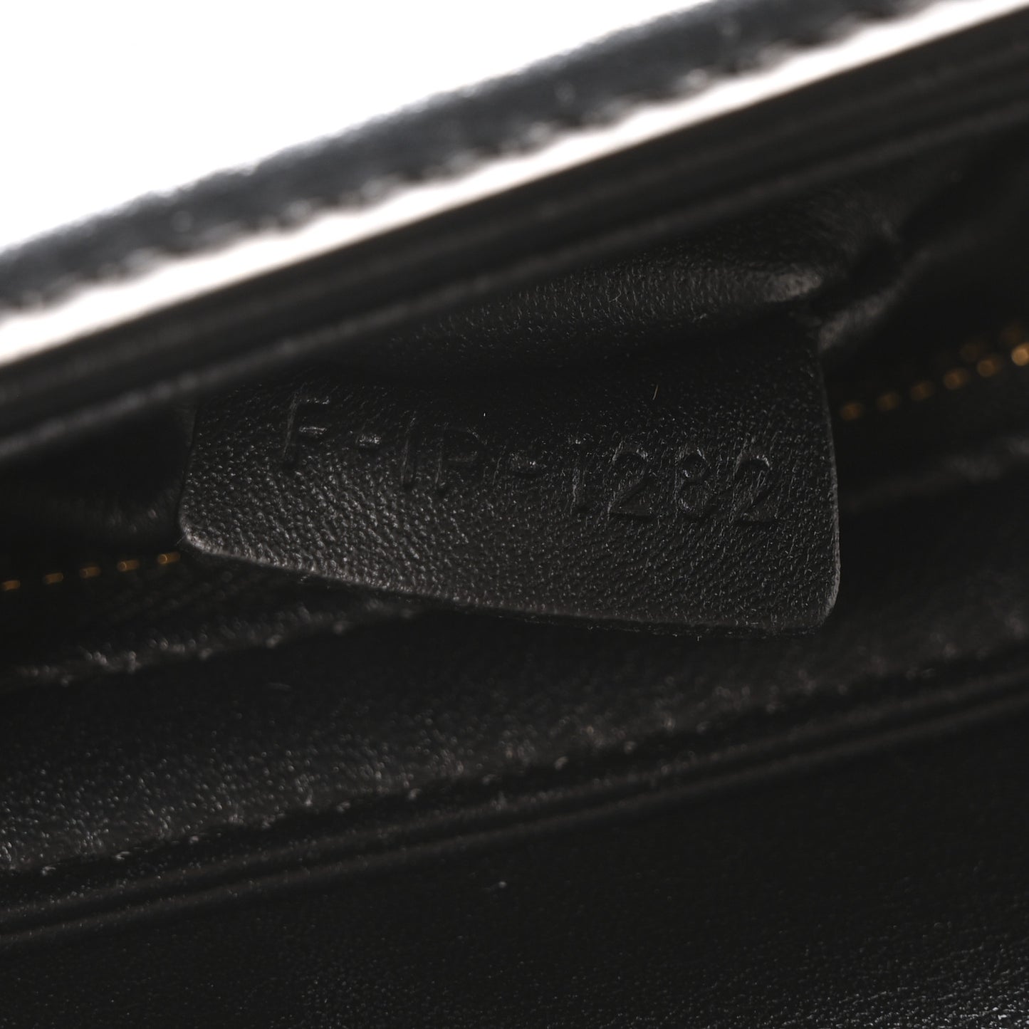 Shiny Calfskin Teen Triomphe Black