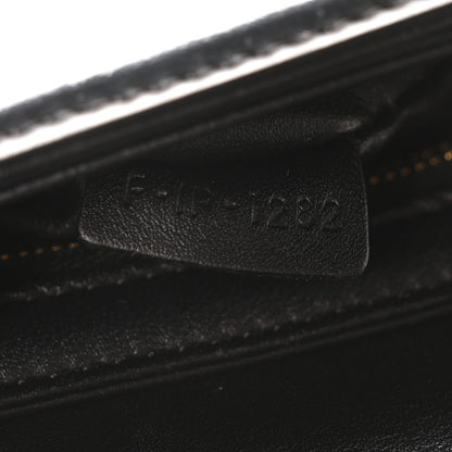 Celine Shiny Calfskin Teen Triomphe Black 7 of 10