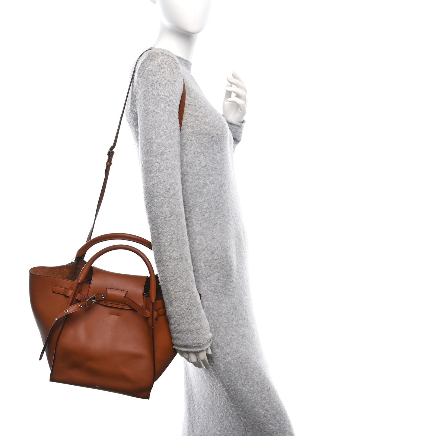 Smooth Calfskin Small Big Bag Tan