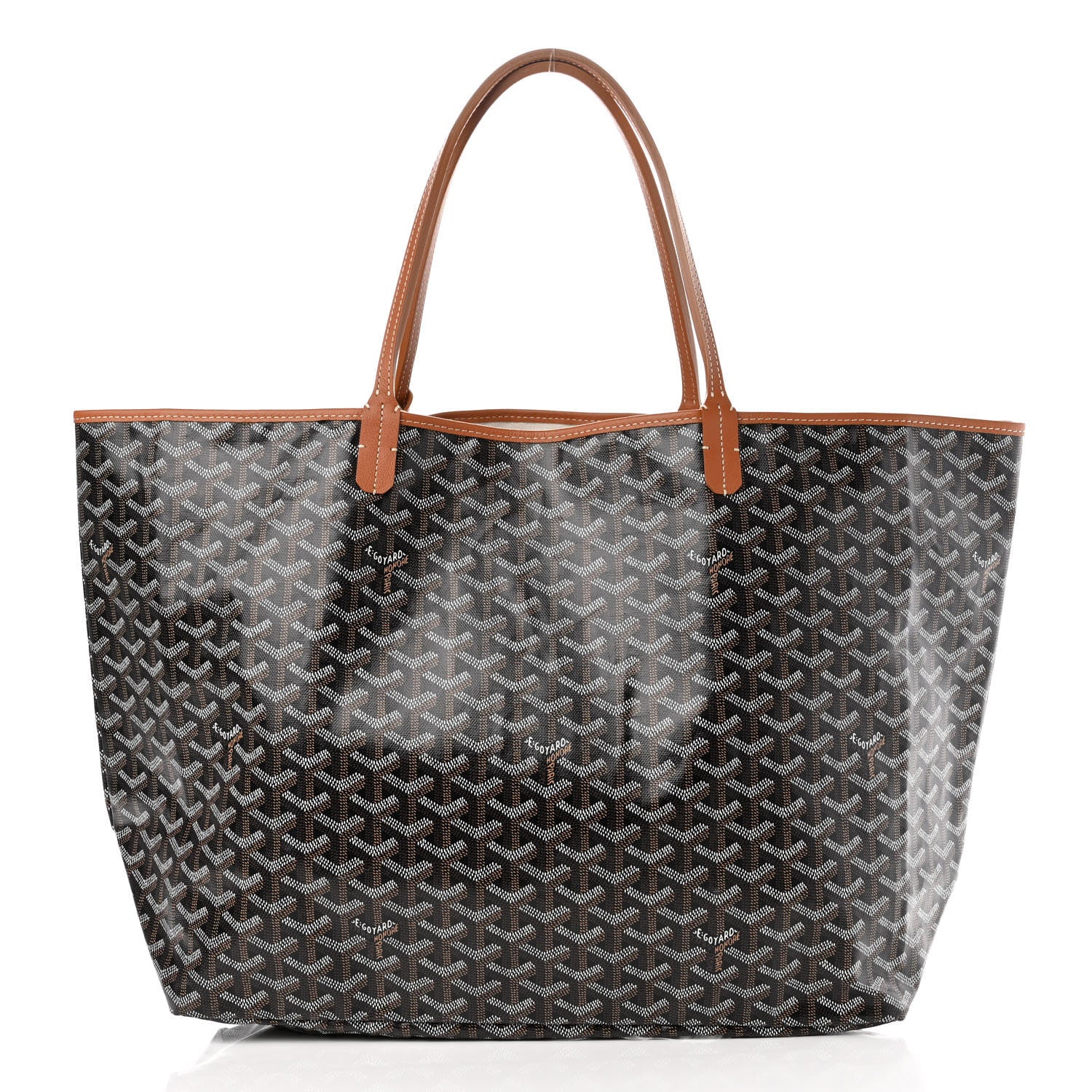 Goyard Goyardine Saint Louis GM Black Gold 3 of 11