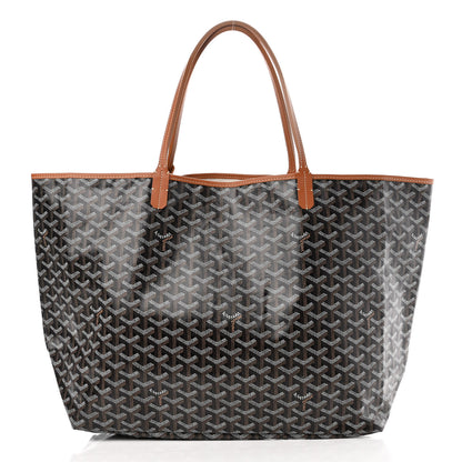 Goyard Goyardine Saint Louis GM Black Gold 3 of 11