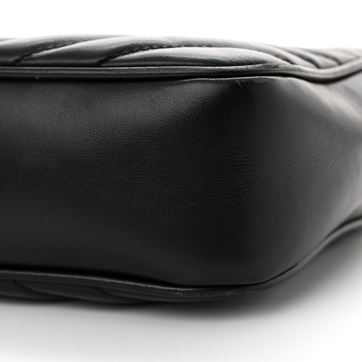 Saint Laurent Calfskin Matelasse Monogram Lou Camera Bag Black 11 of 19