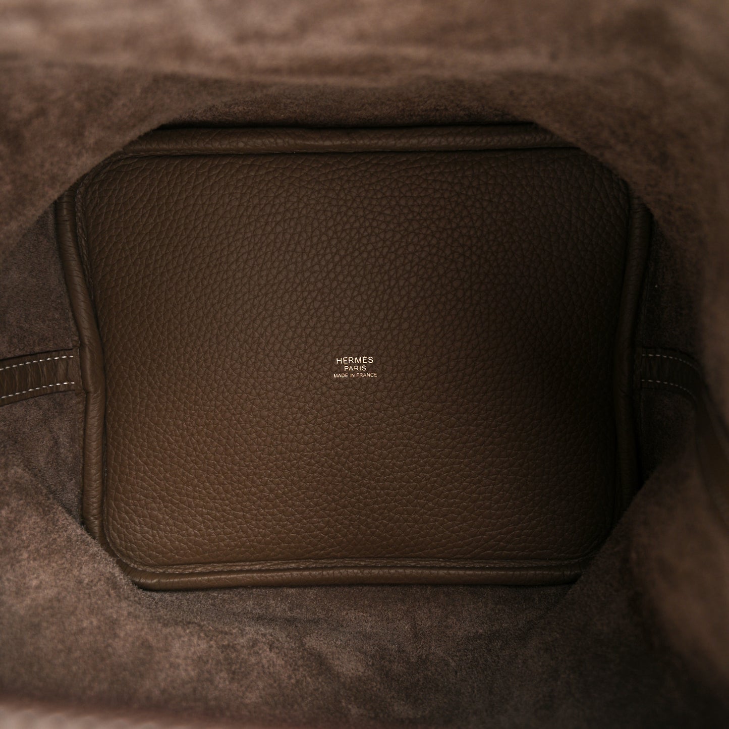 Taurillon Clemence Picotin Lock 22 MM Etoupe