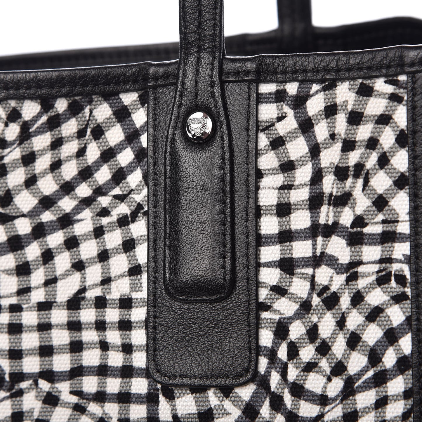 Visetos Large Liz Reversible Shopper Tote Black