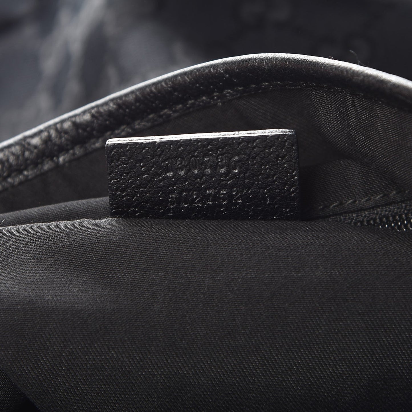 Monogram Medium Abbey Shoulder Bag Black