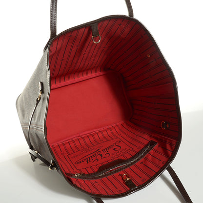 Louis Vuitton Damier Ebene Neverfull MM 5 of 7