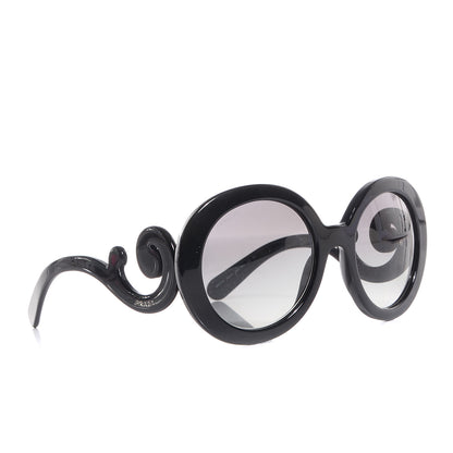 Prada Baroque Sunglasses SPR 27N Black 3 of 5