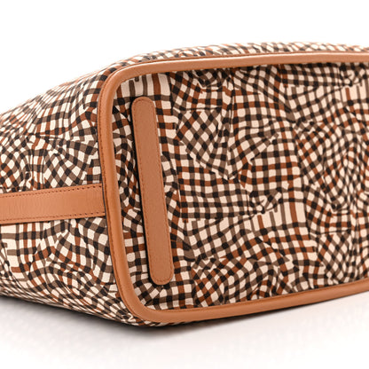 MCM Visetos Medium Liz Reversible Shopper Tote Cognac 14 of 16