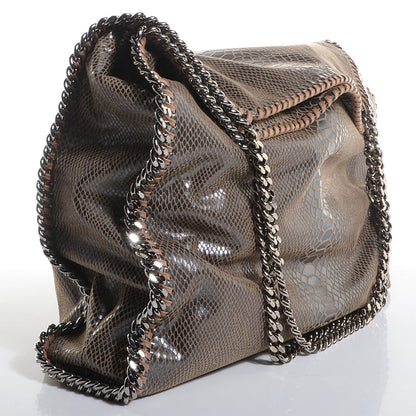 Stella McCartney Faux Python Large Falabella Tote 3 of 9