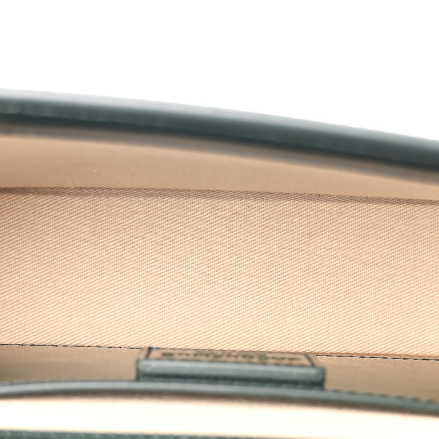 Jacquemus Glazed Calfskin Le Bambino Long Dark Green 5 of 10