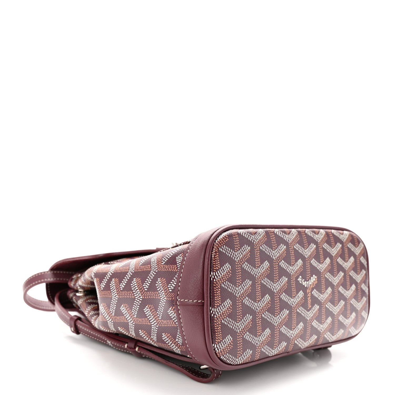 Goyard Goyardine Calfskin Mini Alpin Backpack Bordeaux 4 of 10