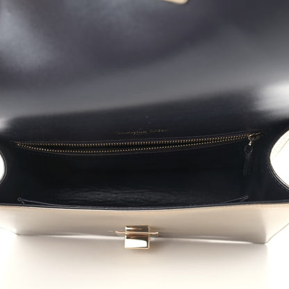 Christian Dior Metallic Patent Micro-Cannage Medium Diorama Flap Bag Gold 5 of 8