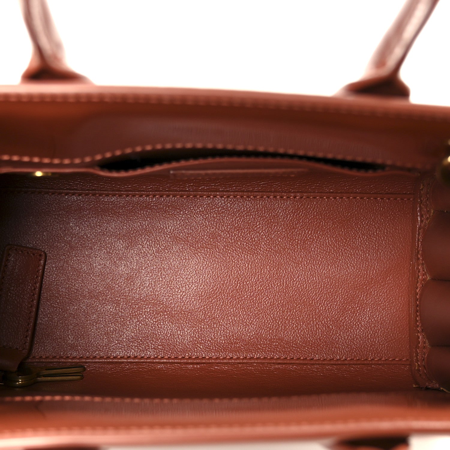 Saint Laurent Patent Nano Sac de Jour Mild Rose 5 of 10