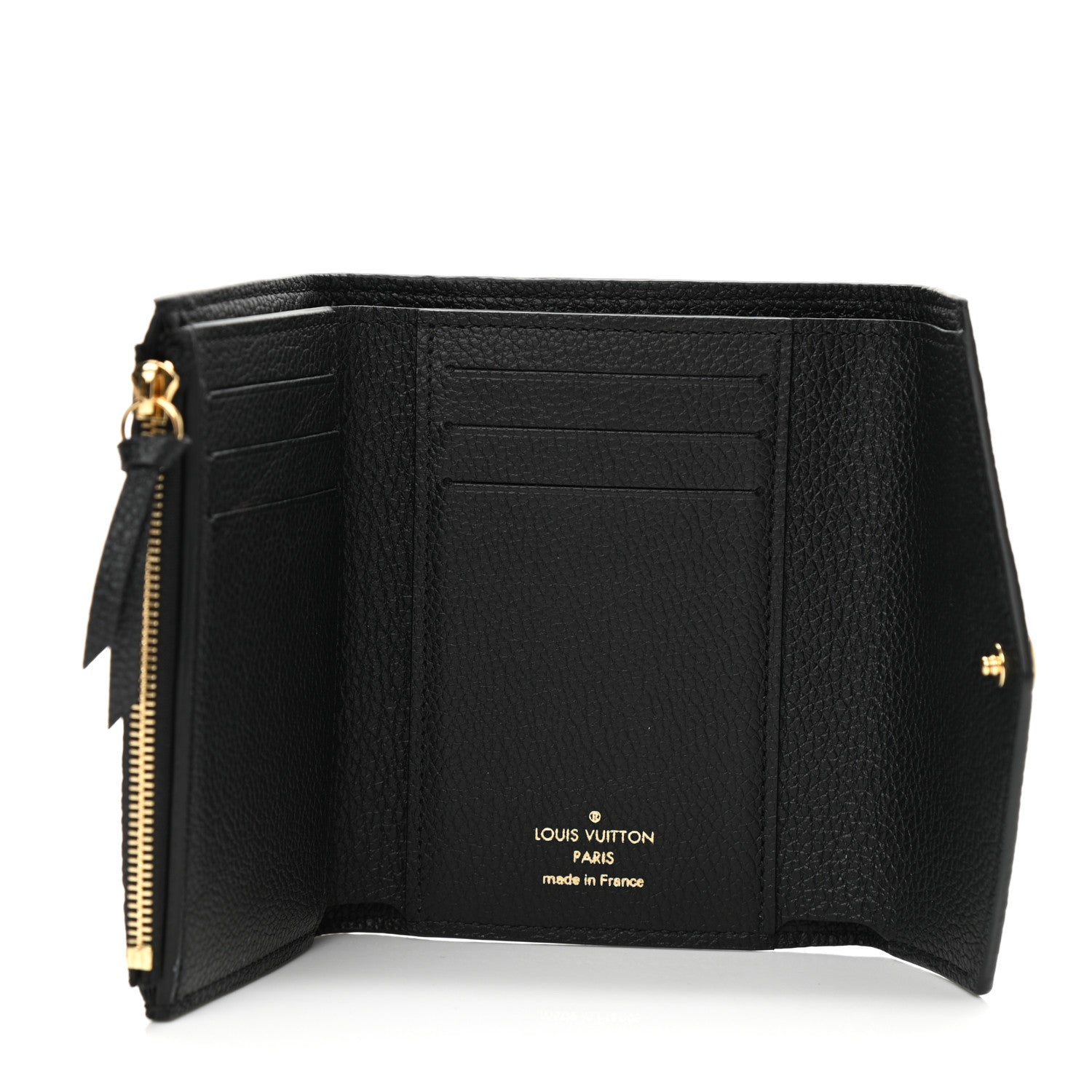 Louis Vuitton Empreinte Victorine Wallet Black 5 of 7