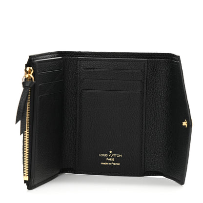 Louis Vuitton Empreinte Victorine Wallet Black 5 of 7