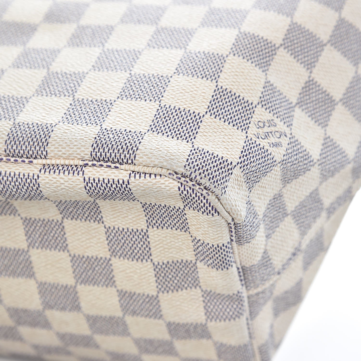 Louis Vuitton Damier Azur Neverfull MM 16 of 17