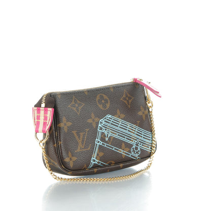 Louis Vuitton Monogram 2014 Christmas Animation Mini Pochette Accessories 3 of 7