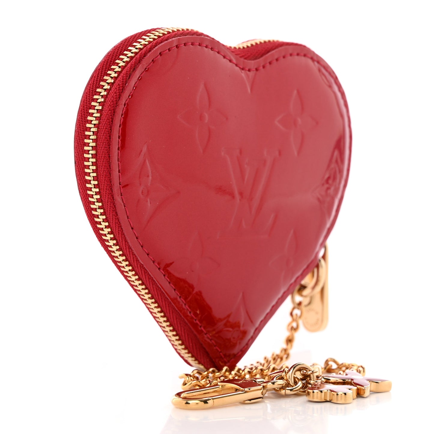 Vernis Coeur Heart Coin Purse Pomme D'Amour