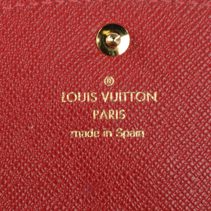 Louis Vuitton Damier Ebene Caissa Wallet Cherry 6 of 7