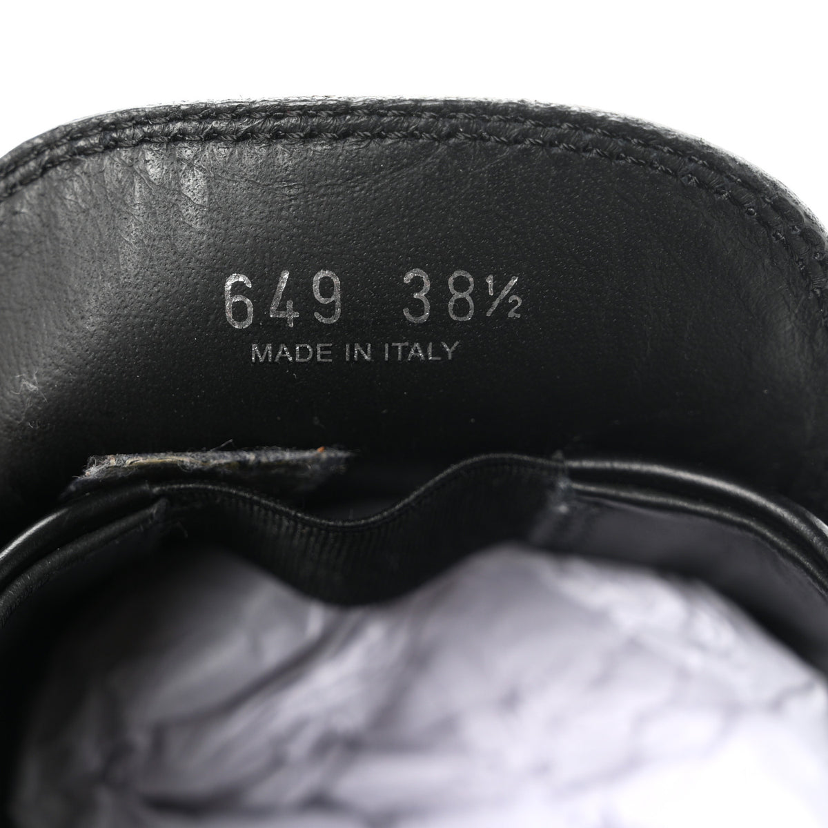 Prada Spazzolato Rois Metal Triangle Logo Monolith 55mm Loafers 36.5 Black 9 of 10