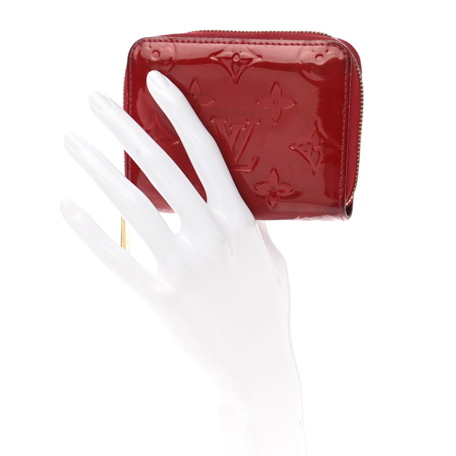 Louis Vuitton Vernis Zippy Coin Purse Pomme D'Amour 2 of 10