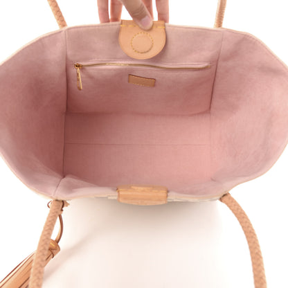 Louis Vuitton Damier Azur Propriano Rose Ballerine 5 of 10